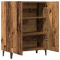 vidaXL Komoda sivý staré drevo 70x34x90 cm spracované drevo