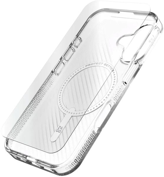 ZAGG Bundle Luxe SNAP PCR sklo 360 Apple iPhone 16  Priehľadný