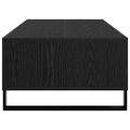 vidaXL Konferenčný stolík Čierny dub 104 x 60 x 35 cm Kompozitné drevo