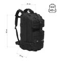 Batoh NILS Camp NC3902 Ranger čierny 45L