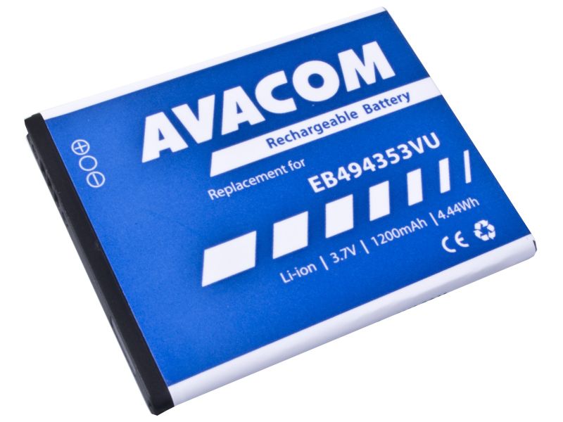 Batéria AVACOM GSSA-5570-S1200A do mobilu Samsung 5570 Galaxy mini Li-Ion 3,7 V 1200mAh