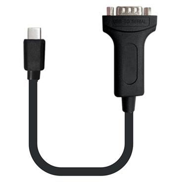 PremiumCord Prevodník USB-C 3.1 na RS232 20cm