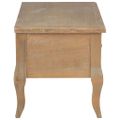 vidaXL TV stolík hnedý 100x35x35 cm drevený