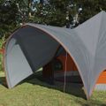 vidaXL Teepee stan pre 5 osôb 5-miestny Šedá a oranžová