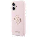 Guess HC PU FW RESIN LOGO PINK puzdro pre iPhone 17 Pro 6,3"