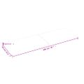 vidaXL Kúpeľňová doska 200x60x(2-6) cm neošetrený masív