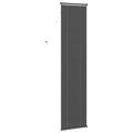 vidaXL Žalúzia Strieborná šedá 213 x 60 cm 25 mm PVC