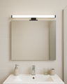 Q-314B LED 7W/600lm/4000K zrkadlové svetlo 50cm - čierne QTEC