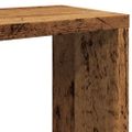 vidaXL Nástenné poličky v tvare kocky 2 ks 30x15x30cm kompozitné drevo