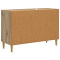 vidaXL Servírovacia skriňa Dub artisan 89 x 34,5 x 60 cm