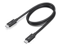 Kabel Thunderbolt - USB-C (M) do USB-C (M) - Thunderbolt 4 - 70 cm - podpora 8K60Hz, podpora 4K60Hz - černá
