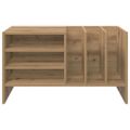 vidaXL Skrinka na gramofónové platne Remeselný dub 78,5 x 35 x 45 cm