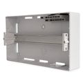Rozvádzač NUOVA 3618 IP40, 17,5mod., na omietku, priehl. dvere, 195x350x100mm