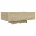 vidaXL Konferenčný stolík, dub sonoma 85x55x31 cm, kompozitné drevo
