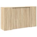 vidaXL Recepčný stôl dub sonoma 180x50x103,5 cm kompozitné drevo