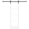 vidaXL Posuvné dvere ORKDAL Biela 78 x 232 cm