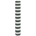 vidaXL Tieniaca sieť zeleno-biela 2x25 m HDPE 75 g/m²