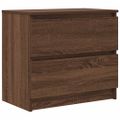 VidaXL TV skrinka Hnedý Dub 60x35x54 cm Drevo