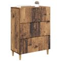 vidaXL Zásuvkový kabinet 66 x 34,5 x 90 cm Kompozitné drevo