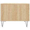 vidaXL Konferenčné stolíky 2 ks dub sonoma 50x50x40cm kompozitné drevo