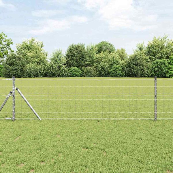 vidaXL Euro plot 0,6 x 50 m Železo potiahnuté PVC