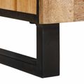 vidaXL Servírovacia skriňa 3 ks 180 x 33 x 75 cm Masívne mango drevo