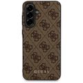 Puzdro Guess HC PU 4G Classic pre Samsung Galaxy A56 Hnedá