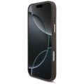 Guess 4G s peňaženkou Magsafe puzdro pre iPhone 17 Pro Max hnedé