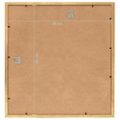 vidaXL Fotorámiky na stenu, koláž 3 ks, zlaté 40x40 cm, MDF