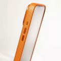 Etteri Elegantné magnetické puzdro pre iPhone 14 6,1" oranžová