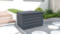 Záhradný box G21 Denver 280 L, antracitový plechový