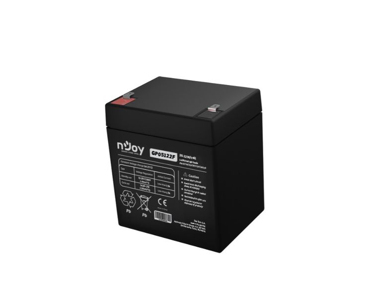 nJoy - batéria GP05122F 12V/5Ah, F2 (T2)