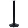 VidaXL Bistro Table Noha Čierna Ø43x107 cm Liatina