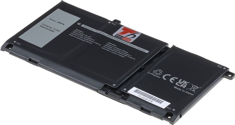 Batéria T6 Power Dell Latitude 3410, 3510, Inspiron 5501, Vostro 5401, 3555mAh, 40Wh, 3cell, Li-pol