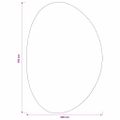 vidaXL Koberec HUARTE Krémová 120 x 170 cm Polyester
