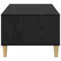 vidaXL Konferenčný stolík Čierny dub 90 x 50 x 26.5 cm