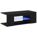 vidaXL TV skrinka 90 x 39 x 30 cm Čierny dub Kompozitné drevo