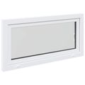 vidaXL Otočné a sklopné okno do suterénu RISOR 120 x 60 cm PVC a sklo
