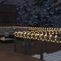 vidaXL Svetelná reťaz s 240 LED diódami teplá biela 10 m PVC