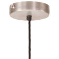 vidaXL Industriálna okrúhla závesná lampa 25 W farebná 19 cm E27