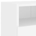 vidaXL TV nástenné skrinky 2 ks biele 80x30x30cm kompozitné drevo
