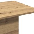 vidaXL Konferenčný stolík dub artisan 102x55,5x40 cm kompozitné drevo