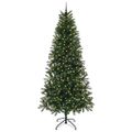 vidaXL Umelý vianočný stromček Zelená 240 cm PE a PVC