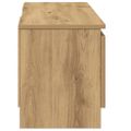 vidaXL TV skrinka Artisan Dub 102x30x36 cm Konštrukčné drevo