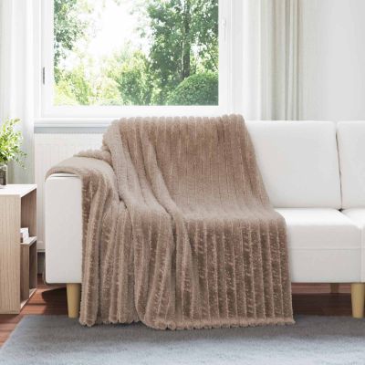 vidaXL Prikrývky na hodenie 6 pcs ťavová 200 x 150 cm Flís