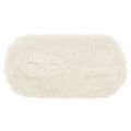 vidaXL Poťah na podložku 6 pcs HEERLEN Biela Ø 15 x 40 cm PV fleece
