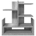vidaXL Organizér na stôl, sivá sonoma 49x20x52,5 cm, kompozitné drevo