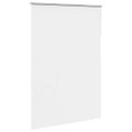 vidaXL Roleta Zatemnenie biela 155x230cm Šírka látky 151,6cm Polyester