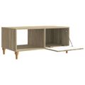 vidaXL Konferenčný stolík Dub sonoma 90 x 50 x 40 cm Kompozitné drevo