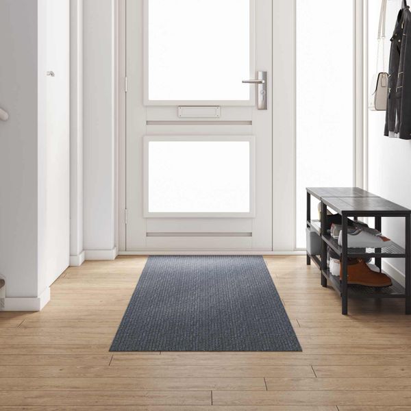 vidaXL Behúň koberec Sivá 80 x 300 cm látka
